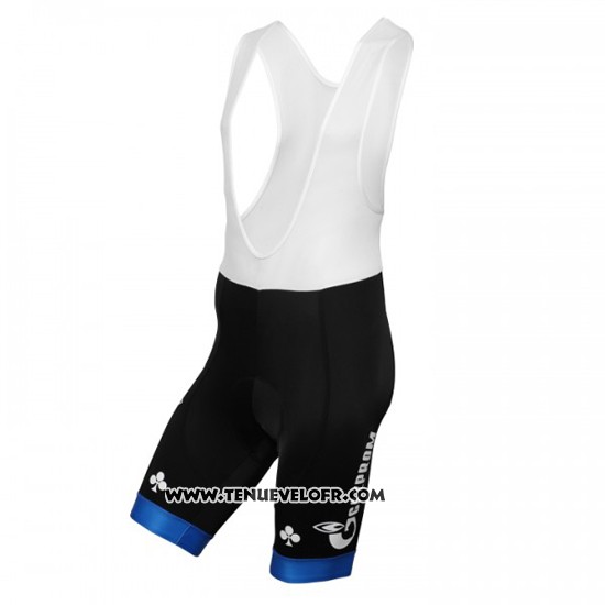 2016 Maillot Ciclismo Gazprom Rusvelo Colnago Bleu et Blanc Manches Courtes et Cuissard